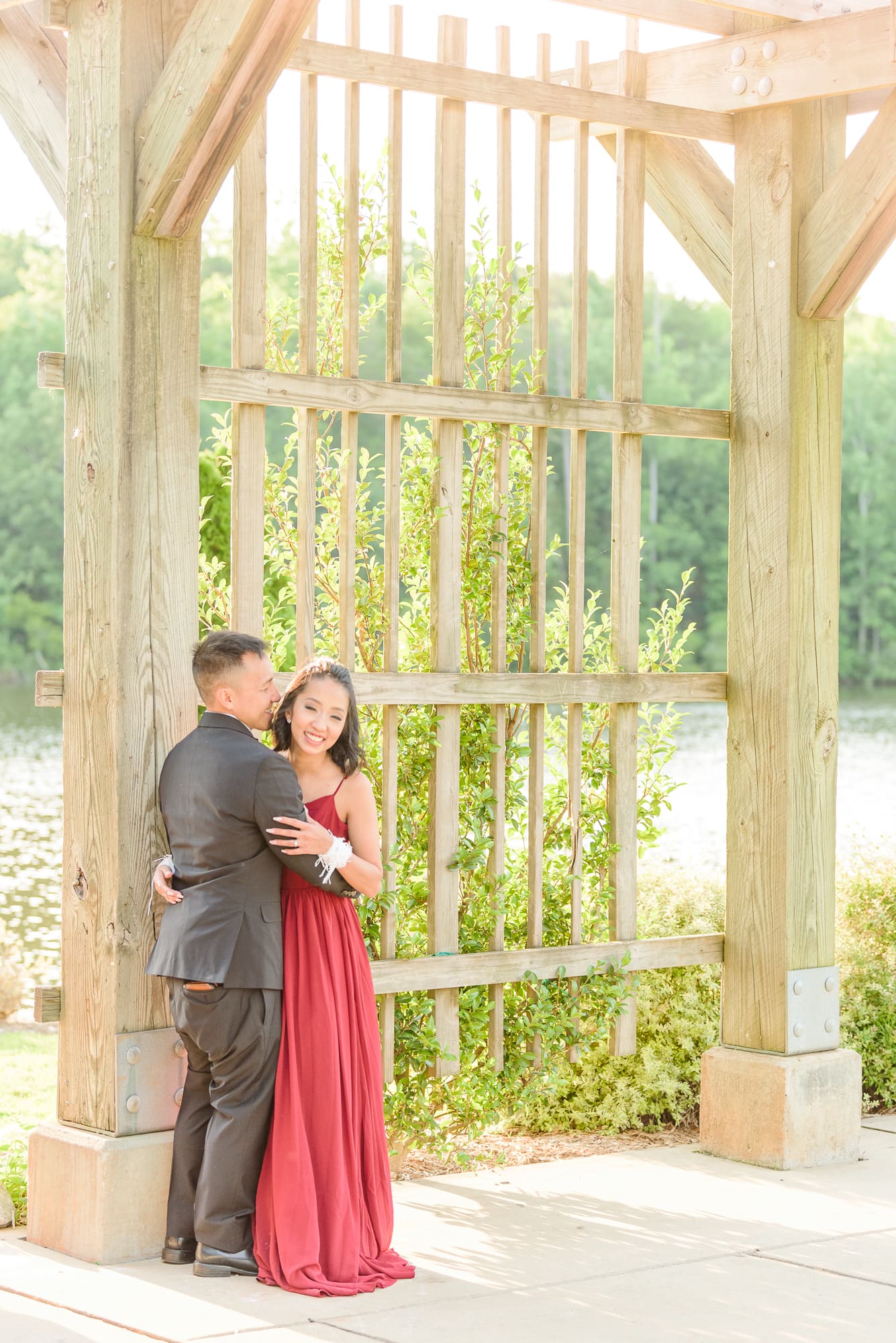 A wedding at Colonel Francis Beatty Park means you can have this gorgeous lattice in your photos.